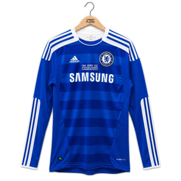 Chelsea FC Maillot Retro Manche Longues Domicile 11/12