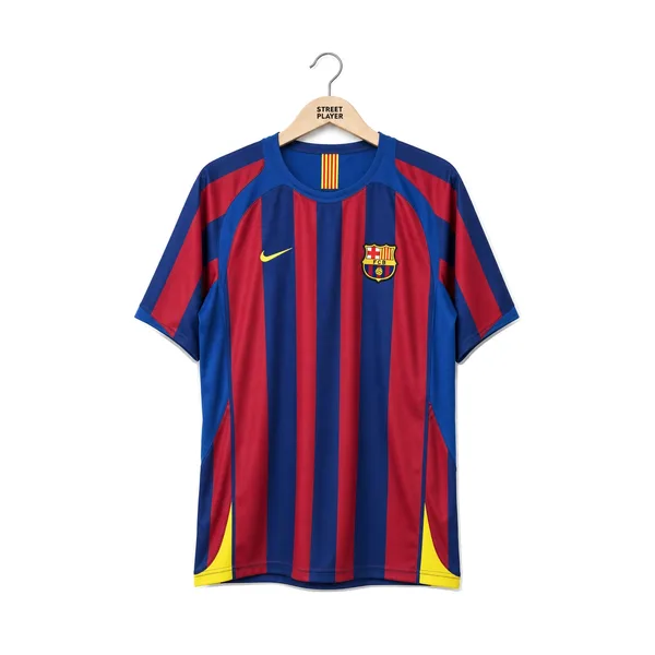 FC Barcelone Maillot Retro Domicile 05/06
