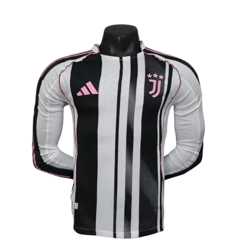 Maillot Juventus FC Domicile MANCHES LONGUES 25/26 – Version Player