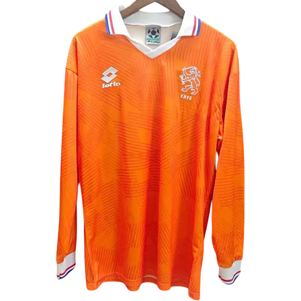 Pays-Bas Maillot Rétro Manche Longues 1992