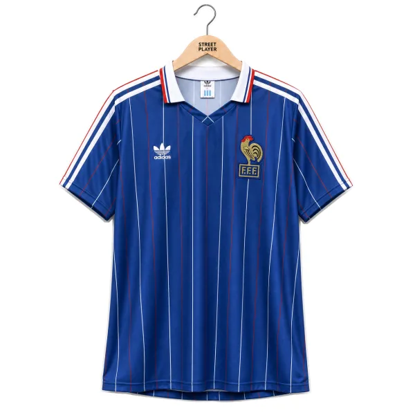 Équipe de France Maillot Retro Domicile 1982