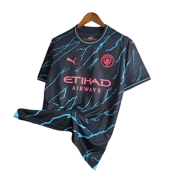 Manchester City Maillot Rétro Extérieur 23/24