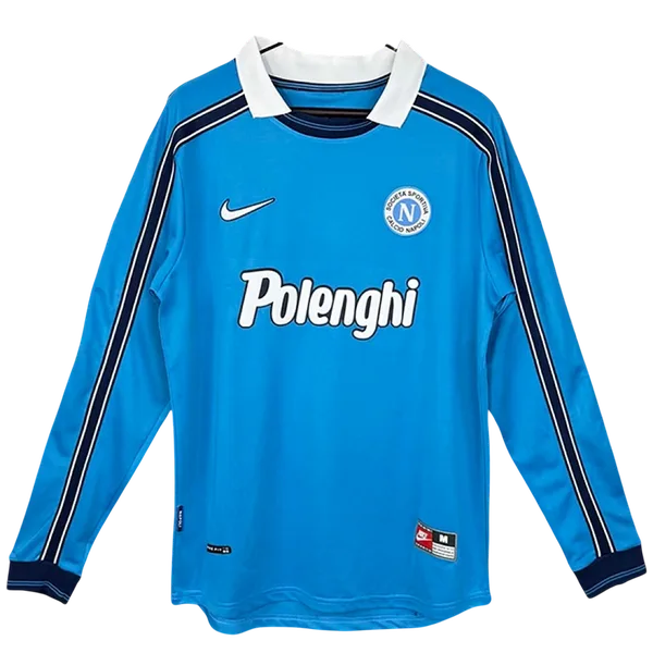 Naples Maillot Rétro Manche Longues Domicile 98/99