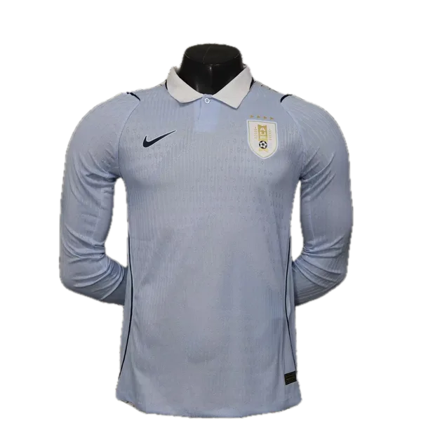 Uruguay Maillot Domicile Manche Longues 26/27 – Version Player