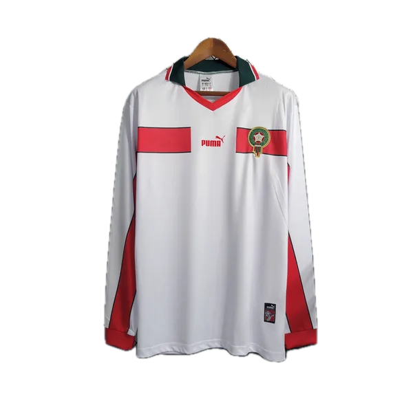 Maroc Maillot Retro Exterieur Manche Longues 1998