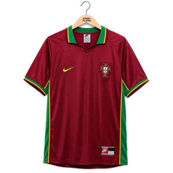 Portugal Maillot Retro Domicile 1998
