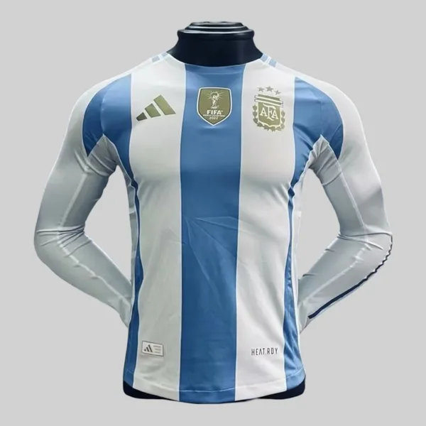 Maillot Argentine Domicile Manche longue 24/25 – Version Player