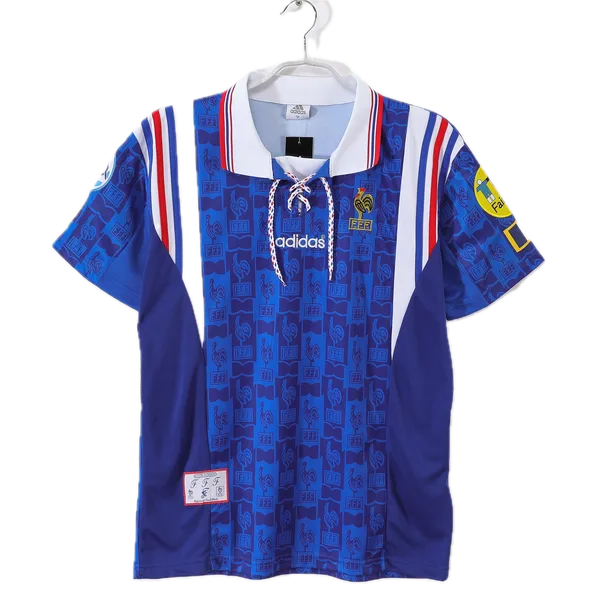 Équipe de France Maillot Retro Domicile 1996