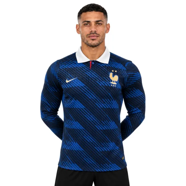 France Maillot Domicile Manches Longues CdM 26/27 – Version Player