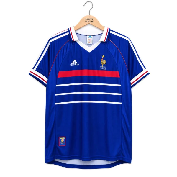 Équipe de France Maillot Retro Domicile 1998