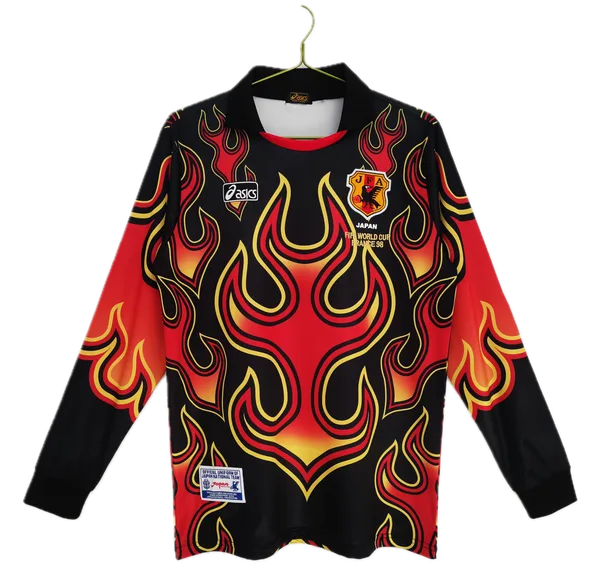 Japon Maillot Retro Gardien Manche Longues 1998