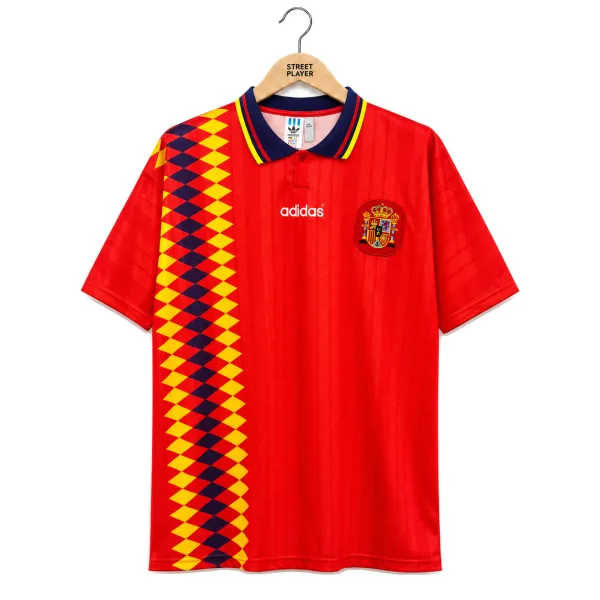 Espagne Maillot Retro Domicile 1994
