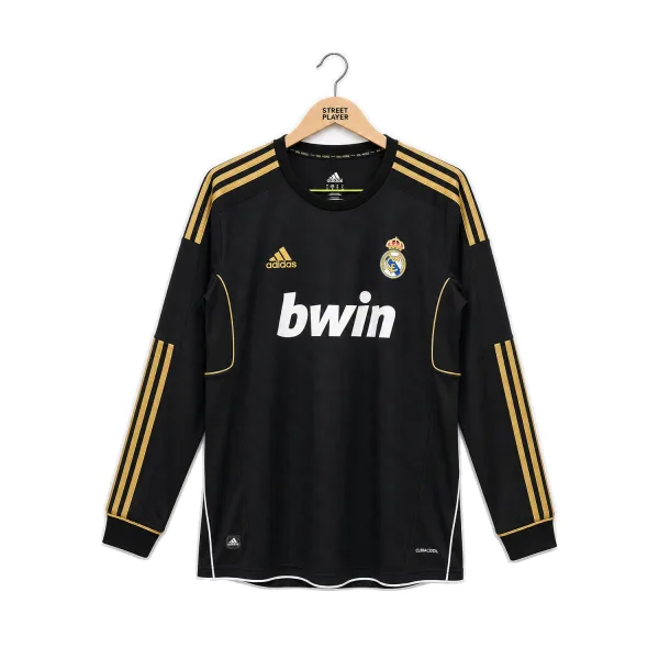 Real Madrid Maillot Retro Exterieur Manche Longues 11/12