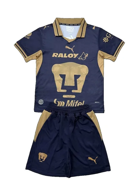 Pumas UNAM Tenue Extérieur 26/27 – Enfant/Adulte
