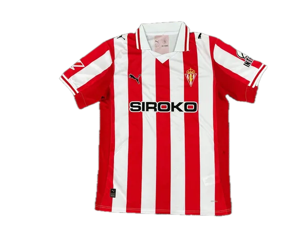 Sporting Gijón Maillot Domicile 25/26