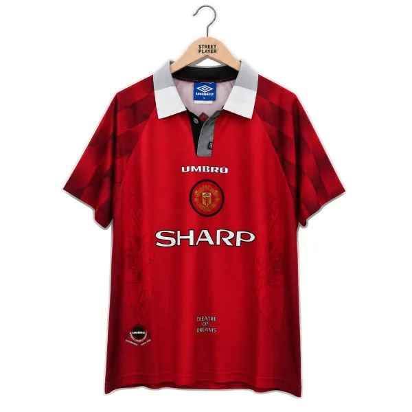 Manchester United Maillot Retro Domicile 96/97