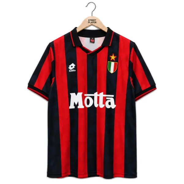 AC Milan Maillot Rétro Domicile 93/94