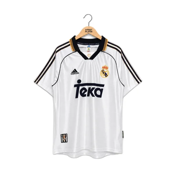 Real Madrid Maillot Retro Domicile 98/00