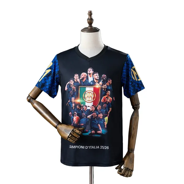 Inter Milan Maillot Special Champions 25/26 – Version Player