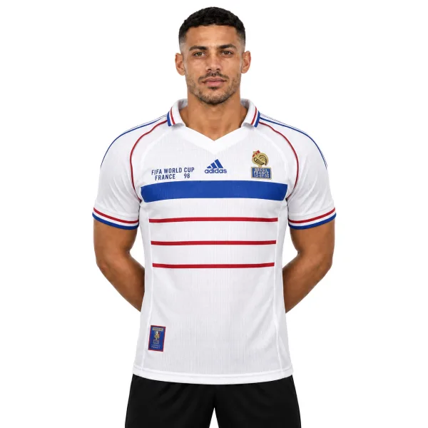 France Maillot Rétro Extérieur 98/99 – Version Player